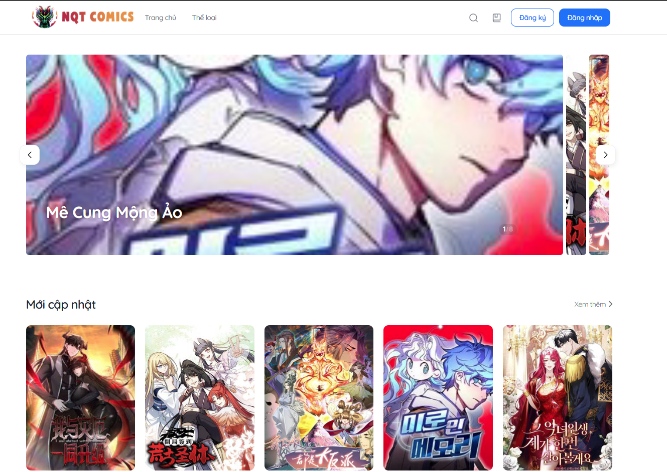 Theme truyện v13 chạy laravel nguồn truyện từ otruyen